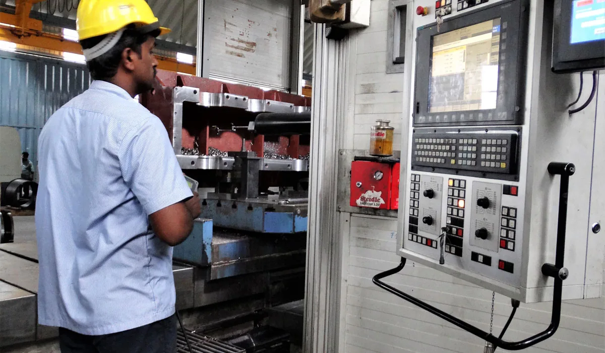 Horizontal Boring Mill — Periyasamy Industriess