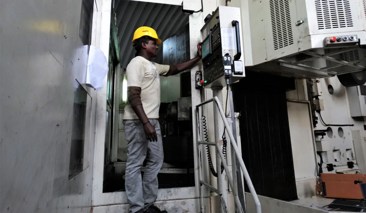 Heavy Machining Bay — Periyasamy Industriess
